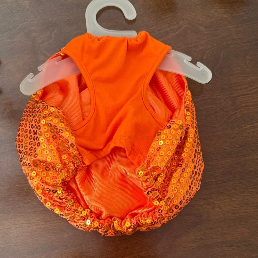 Sparkling Pumpkin dog Costume - Picture 3 of 5